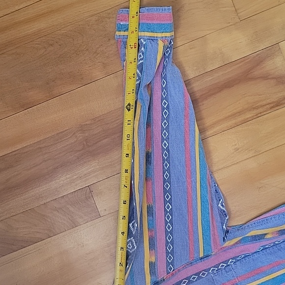 VTG jeans wear multi colored cowgirl size small shirt - Picture 5 of 6